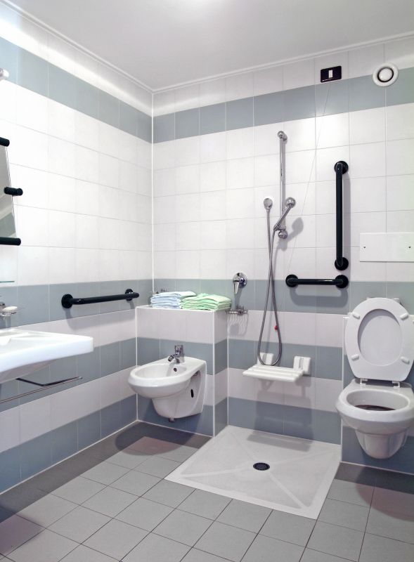 Open-Plan Shower Area
